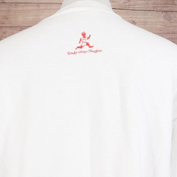 VINTAGE WHATEVER! KNOW IT LIVE IT WEAR IT 90s USA MADE SWEATSHIRT SZ XL - Picture 8 of 10